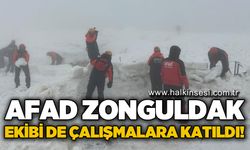 AFAD Zonguldak ekibi de çalışmalara katıldı!