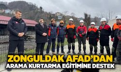 Zonguldak AFAD’dan arama kurtarma eğitimine destek