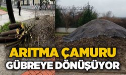 Arıtma çamuru gübreye dönüşüyor