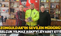 Zonguldak’ın sevilen müdürü Selçuk Yılmaz, ASKF’yi ziyaret etti