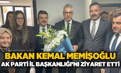 Kemal Memişoğlu Zonguldak’ta AK Parti İl Başkanlığını ziyaret etti