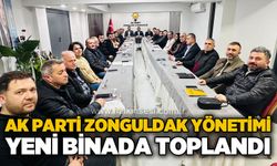 AK Parti Zonguldak yeni binada toplandı