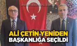 Ali Çetin yeniden başkanlığa seçildi