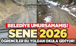 Sene 2026: Öğrenciler bu yoldan okula gidiyor, Zonguldak Belediyesi sessizliğini koruyor!
