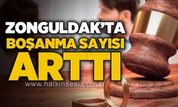 Zonguldak'ta boşanma sayısı arttı