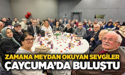 Zamana meydan okuyan sevgiler Çaycuma’da buluştu