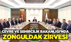 Zonguldak heyetinden Bakan Murat Kurum'a ziyaret