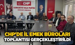 CHP'de İl Emek Büroları toplantısı gerçekleştirildi
