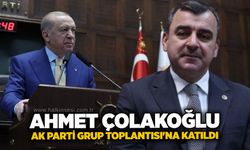 Ahmet Çolakoğlu AK Parti Grup Toplantısı'na katıldı