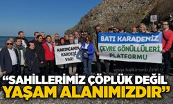 “Sahillerimiz çöplük değil, yaşam alanımızdır”