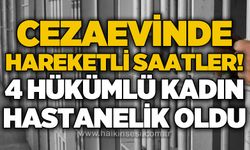 Cezaevinde yangın: 4 kadın hükümlü hastaneye kaldırıldı!