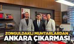 Zonguldaklı muhtarlardan Ankara çıkarması