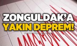 Zonguldak'a yakın deprem!