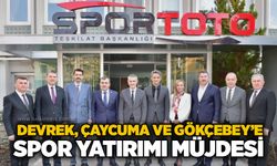 Devrek, Çaycuma ve Gökçebey’e spor yatırımı müjdesi