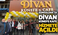 Zonguldak'ta Divan künefe kafe hizmete açıldı