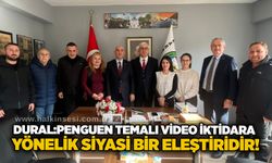 CHP’den Zonguldak basınına ziyaret: "Penguen temalı video iktidara yönelik siyasi bir eleştiridir"