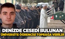Denizde ces*di bulunan üniversite öğrencisi Hasan Erdem Sevimli toprağa verildi