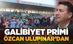 Galibiyet primi Özcan Ulupınar'dan