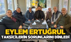 Eylem Ertuğrul taksicilerin sorunlarını dinledi