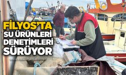 Filyos’ta su ürünleri denetimleri sürüyor