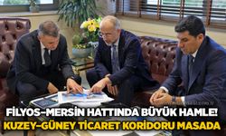 Filyos–Mersin hattında büyük hamle! Kuzey–Güney ticaret koridoru masada