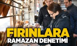 Fırınlara Ramazan denetimi