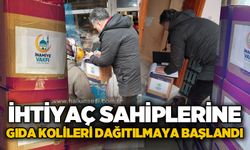 İnamiye Vakfı'ndan ihtiyaç sahiplerine büyük destek: Gıda kolisi dağıtımı başladı