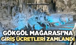 Gökgöl Mağarası'na giriş ücretleri zamlandı