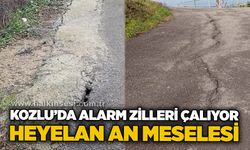 Kozlu’da alarm zilleri çalıyor: Heyelan an meselesi