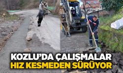 Kozlu’da çalışmalar hız kesmeden sürüyor