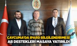 Çaycuma’da IPARD bilgilendirmesi: AB destekleri masaya yatırıldı