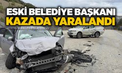 Eski belediye başkanı kazada yaralandı