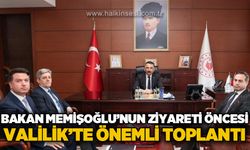 Bakan Kemal Memişoğlu'nun Zonguldak ziyareti öncesi önemli toplantı