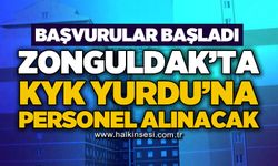 Zonguldak'ta KYK Yurdu'na personel alınacak