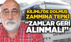 Kilimli’de dolmuş zammına tepki: “Zamlar geri alınmalı”