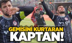 Gemisini kurtaran kaptan Serhat Baştan, Elmas’a hayati bir 3 puan kazandırdı!