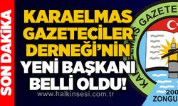 Karaelmas Gazeteciler Derneği'nin yeni başkanı belli oldu