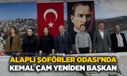 Alaplı Şoförler Odası’nda Kemal Çam yeniden Bbaşkan