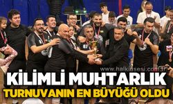 Kilimli Muhtarlık turnuvanın en büyüğü oldu