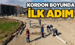 Kordon boyunda ilk adım
