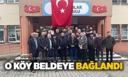O köy beldeye bağlandı