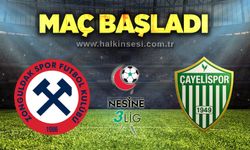 Zonguldakspor maçı başladı/ CANLI ANLATIM