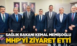 Sağlık Bakanı Kemal Memişoğlu MHP'yi ziyaret etti