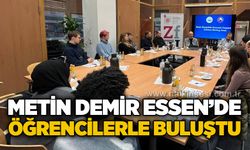 Metin Demir, Essen'de öğrencilerle buluştu