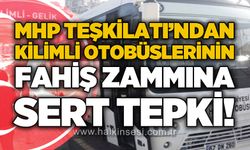MHP Teşkilatı'ndan Kilimli Özel Halk Otobüsleri'nin fahiş zammına sert tepki!