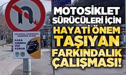 Motosiklet sürücüleri için hayati önem taşıyan farkındalık çalışması