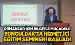 Ormanlar için bilgiyle mücadele: Zonguldak’ta Hizmet İçi Eğitim Semineri başladı