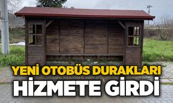 Yeni otobüs durakları hizmete girdi