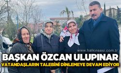 Özcan Ulupınar vatandaşlarla buluşmalarını sürdürüyor