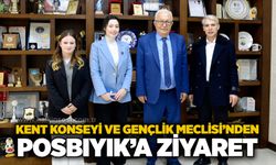 Kent Konseyi ve Gençlik Meclisi’nden Posbıyık’a ziyaret